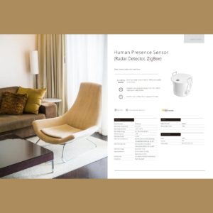 Human Presence Sensor (Radar Detector, ZigBee)