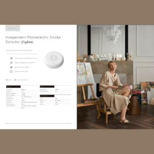 Independent Photoelectric Smoke Detector (ZigBee)